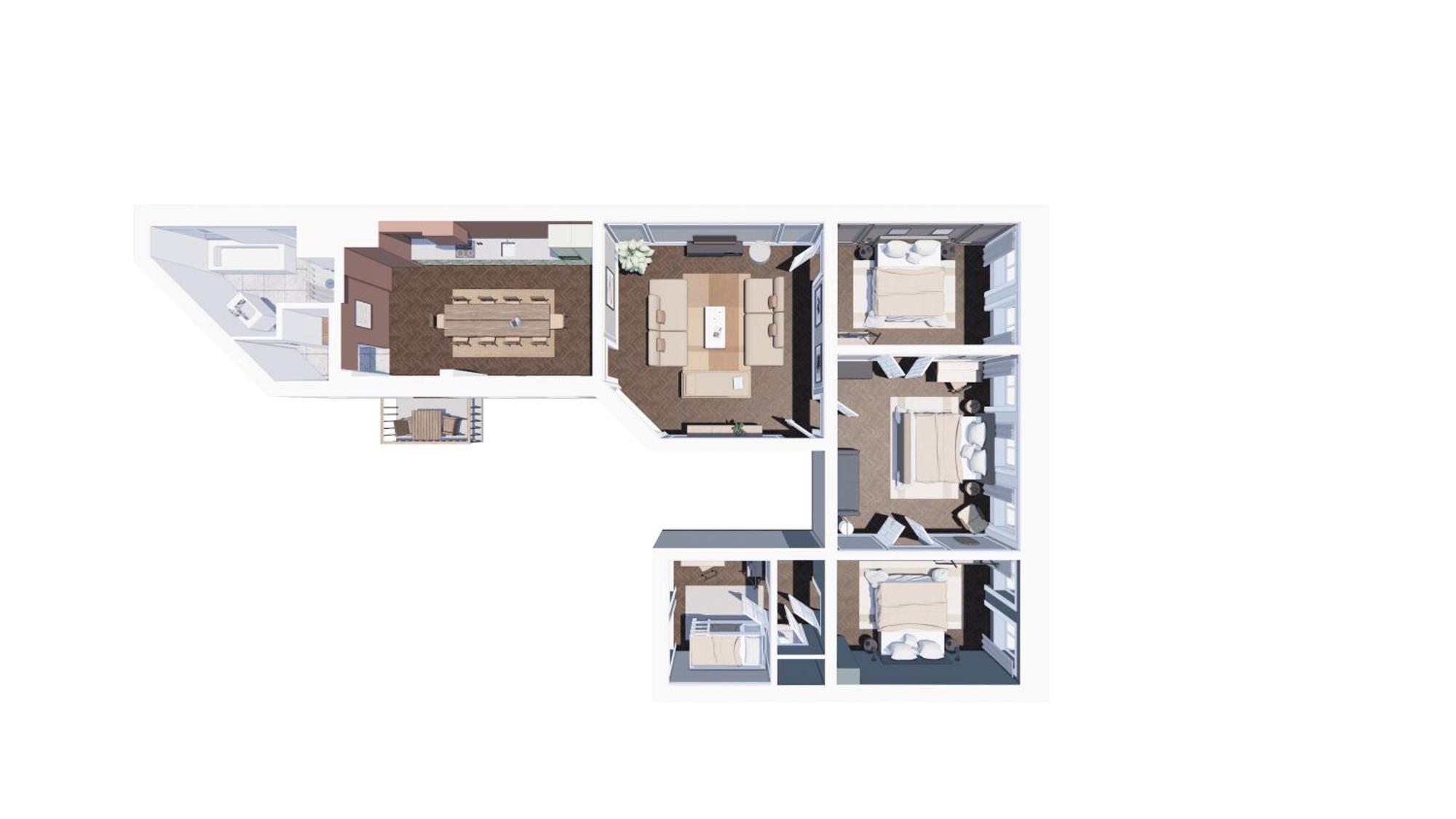 220Sqm Designer Apt - Copenhagen City Center - Private Balcony Dış mekan fotoğraf